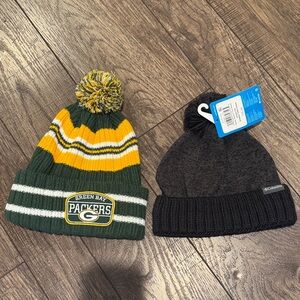 Green Bay Packers Kids Knit Beanie - Green and Yellow